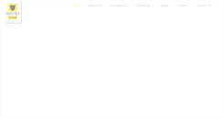 Desktop Screenshot of pantherstudio.in